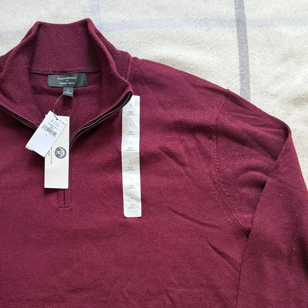 Banana Republic Merino Wool Men’s Sweater Size Large
